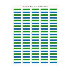 Sierra Leone Sheet of 50 Stickers