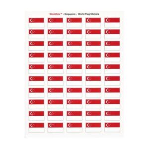 Singapore Sheet of 50 Stickers