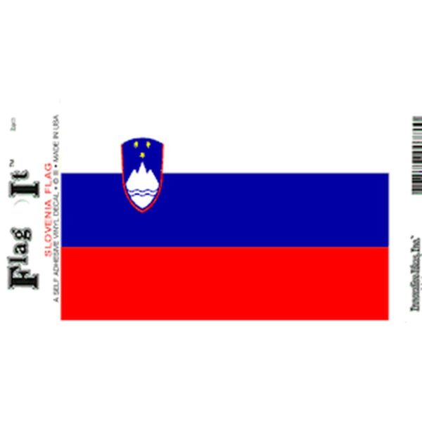 Slovenia Flag DecalPack of 6