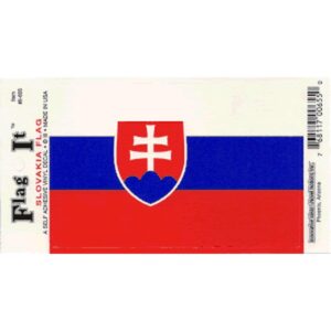 Slovakia Flag DecalPack of 6