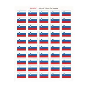 Slovenia Sheet of 50 Stickers