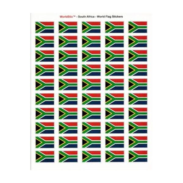 South Africa Sheet of 50 Stickers