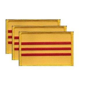 South Vietnam Flag PatchPack of 3