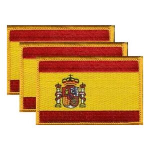 Spain Flag PatchPack of 3