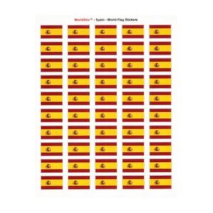 Spain Sheet of 50 Stickers