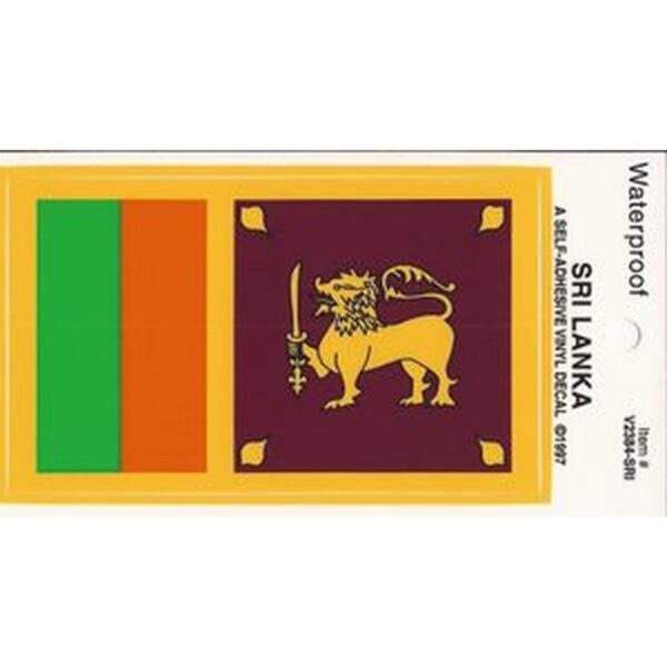 Sri Lanka Pack of 25 Decals