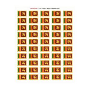 Sri Lanka Sheet of 50 Stickers