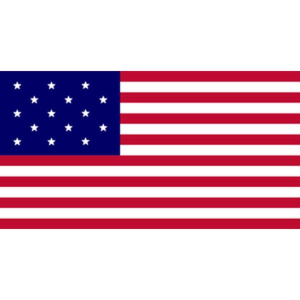 15 Star US Flag
