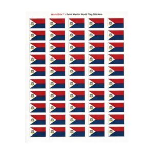 St. Maarten Sheet of 50 Stickers