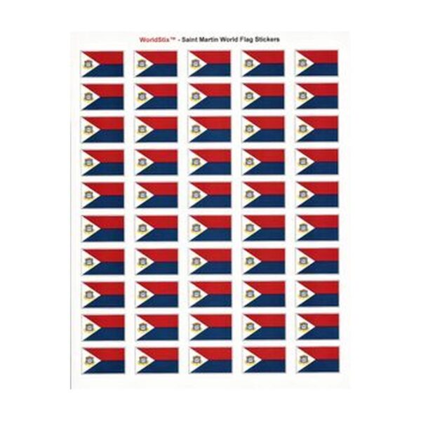 St. Maarten Sheet of 50 Stickers