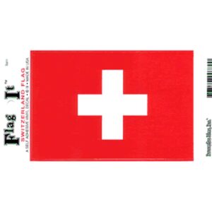 Switzerland Flag DecalPack of 6