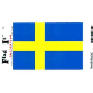 Sweden Flag DecalPack of 6