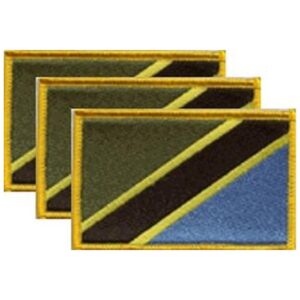 Tanzania Flag PatchPack of 3
