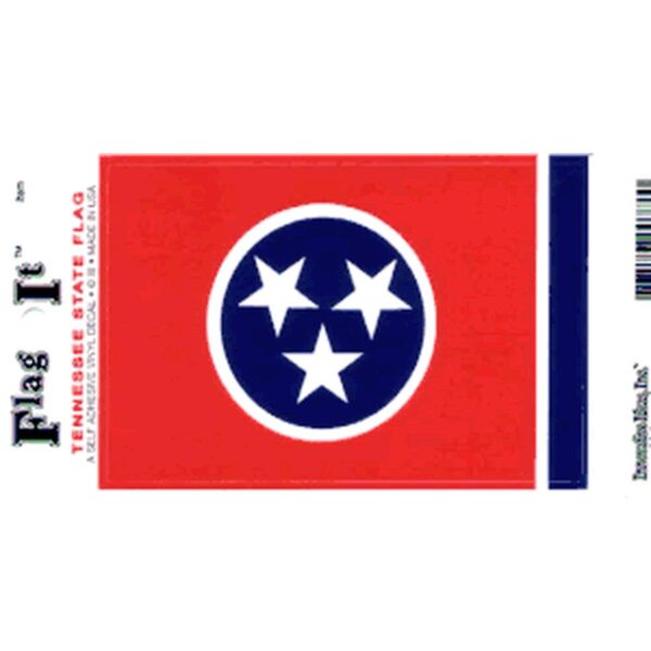 Tennessee Flag DecalPack of 6