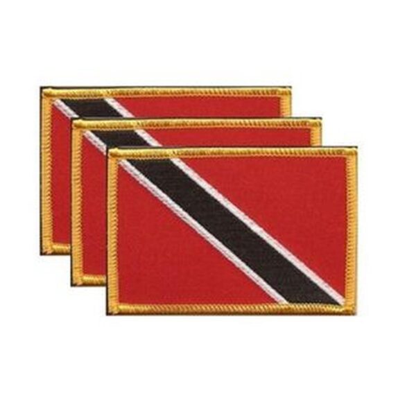Trinidad & Tobago Flag PatchPack of 3