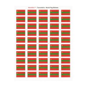 Transnistria Sheet of 50 Stickers
