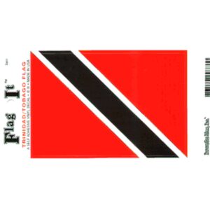 Trinidad & Tobago Flag DecalPack of 6