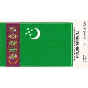 Turkmenistan Pack of 25 Decals
