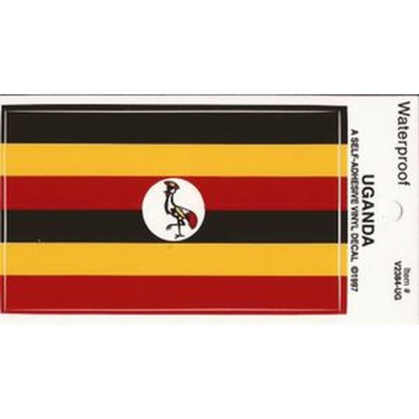 Uganda Pack of 25 Decals