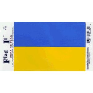 Ukraine Flag DecalPack of 6 – Out of Stock