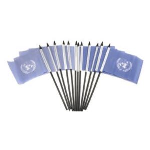 United Nations Miniature Flags – 12 Pack