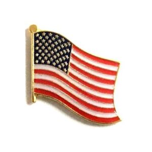 United States Single Wavy Pin Pack of 12