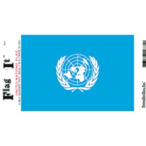 United Nations Flag DecalPack of 6