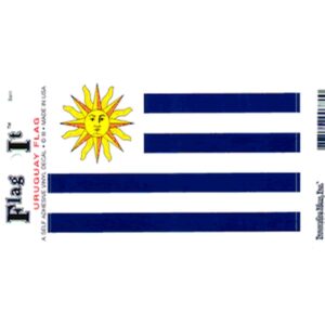 Uruguay Flag DecalPack of 6