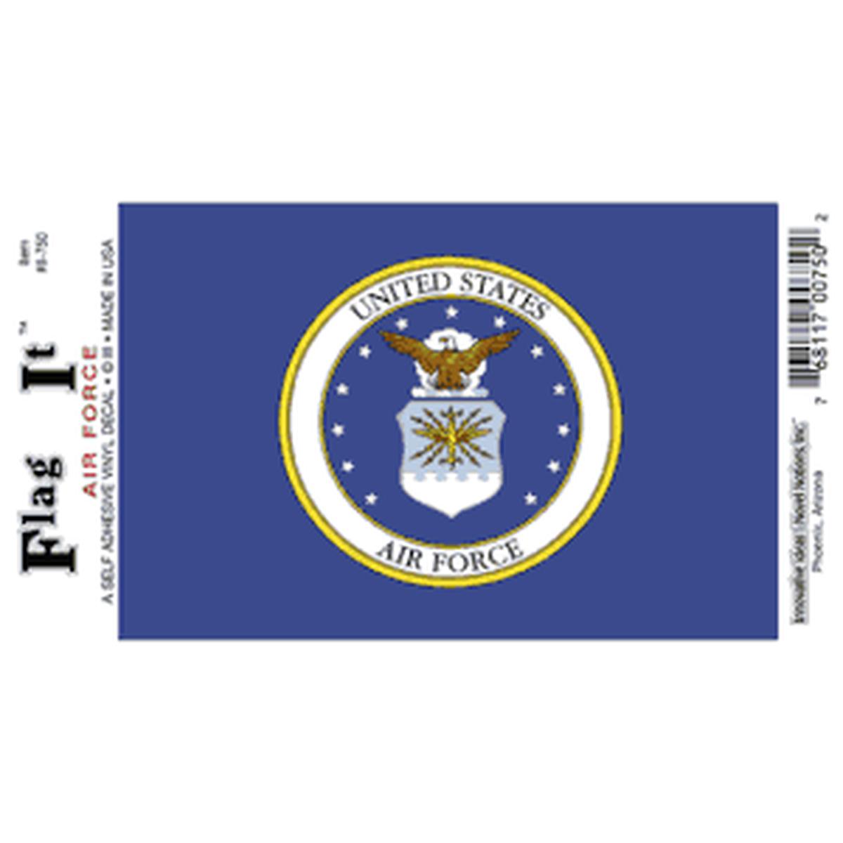 US Air Force Seal DecalPack of 6