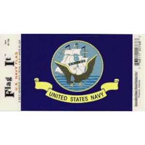 US Navy Flag DecalPack of 6