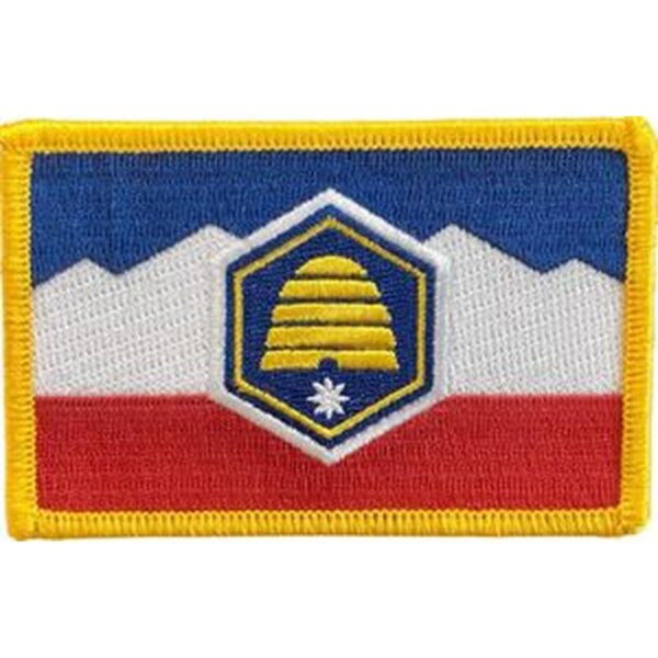 Utah Flag Patch - New 2024 Version - Pack of 3