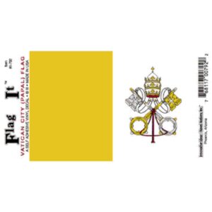 Vatican City Flag DecalPack of 6