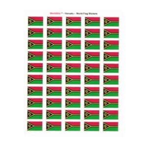 Vanuatu Sheet of 50 Stickers