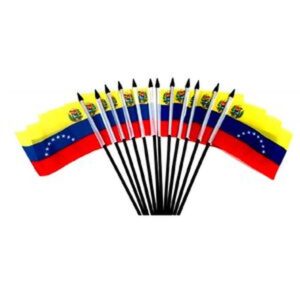 Venezuela Miniature Flags – 12 Pack