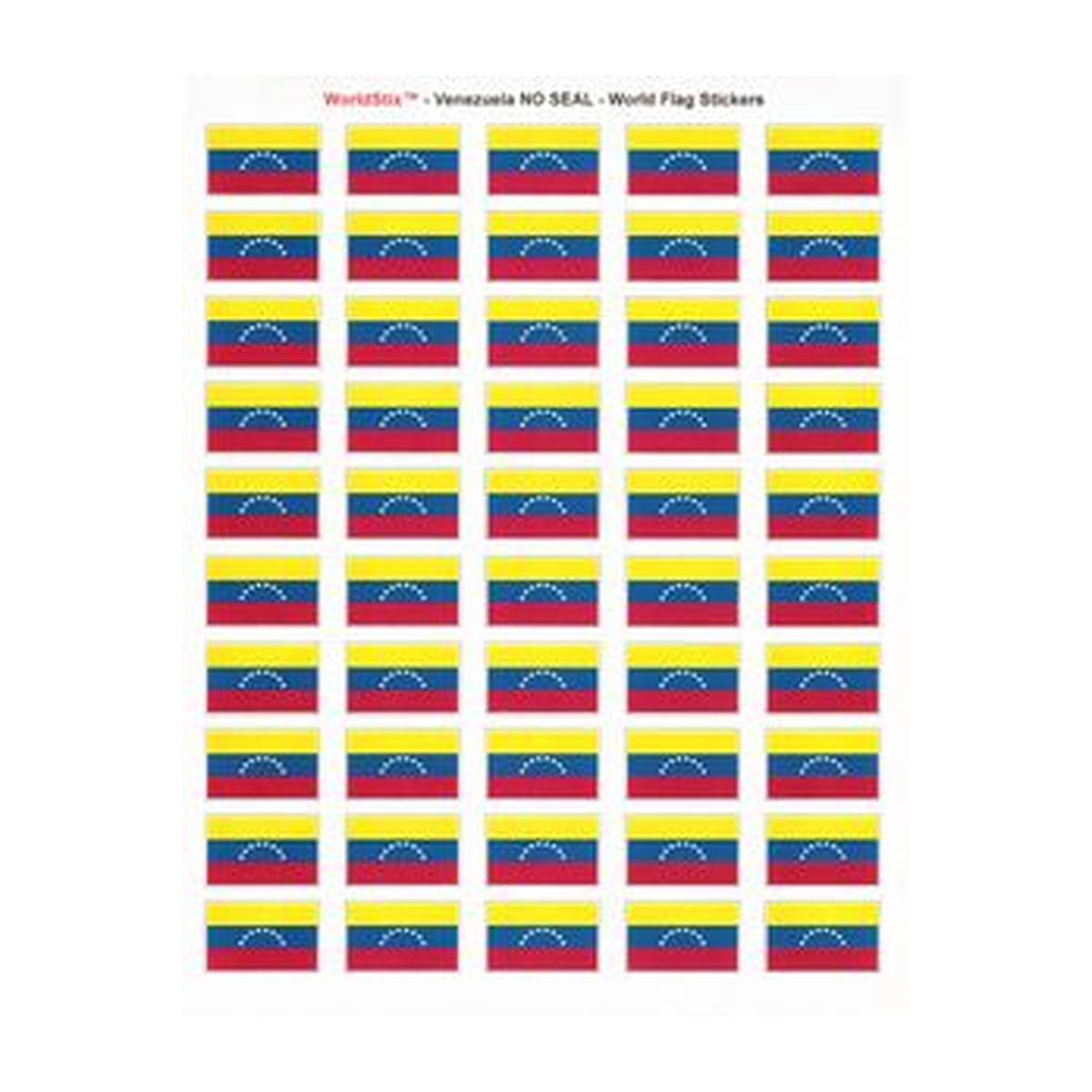 Venezuela Sheet of 50 Stickers