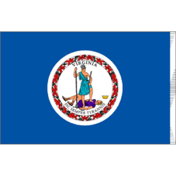 Virginia Polyester Flag