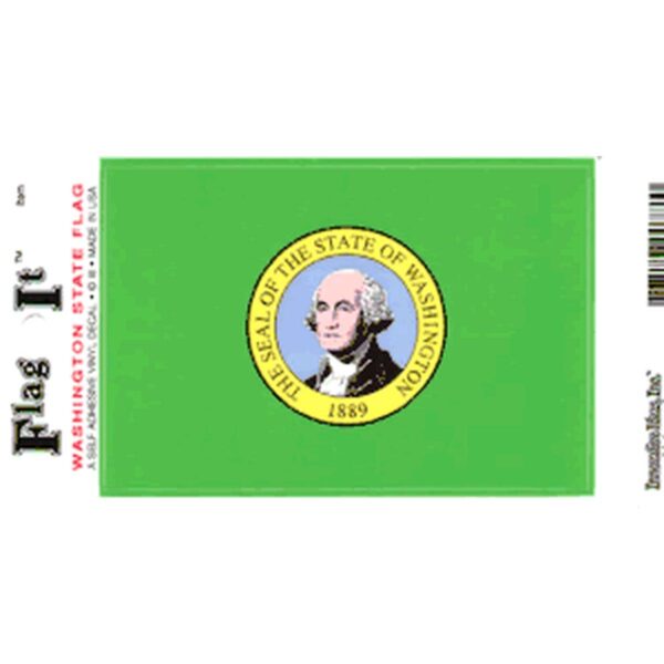 Washington Flag DecalPack of 6