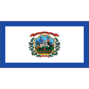 West Virginia Polyester Flag