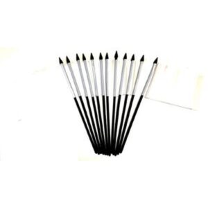 White Miniature Flags – 12 Pack