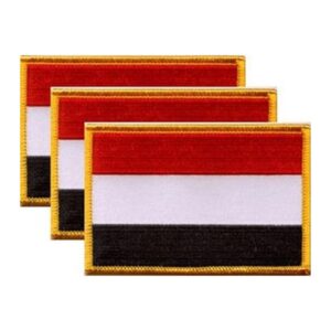 Yemen Flag PatchPack of 3