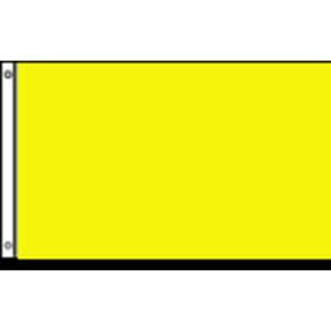 Yellow Solid Color Flag