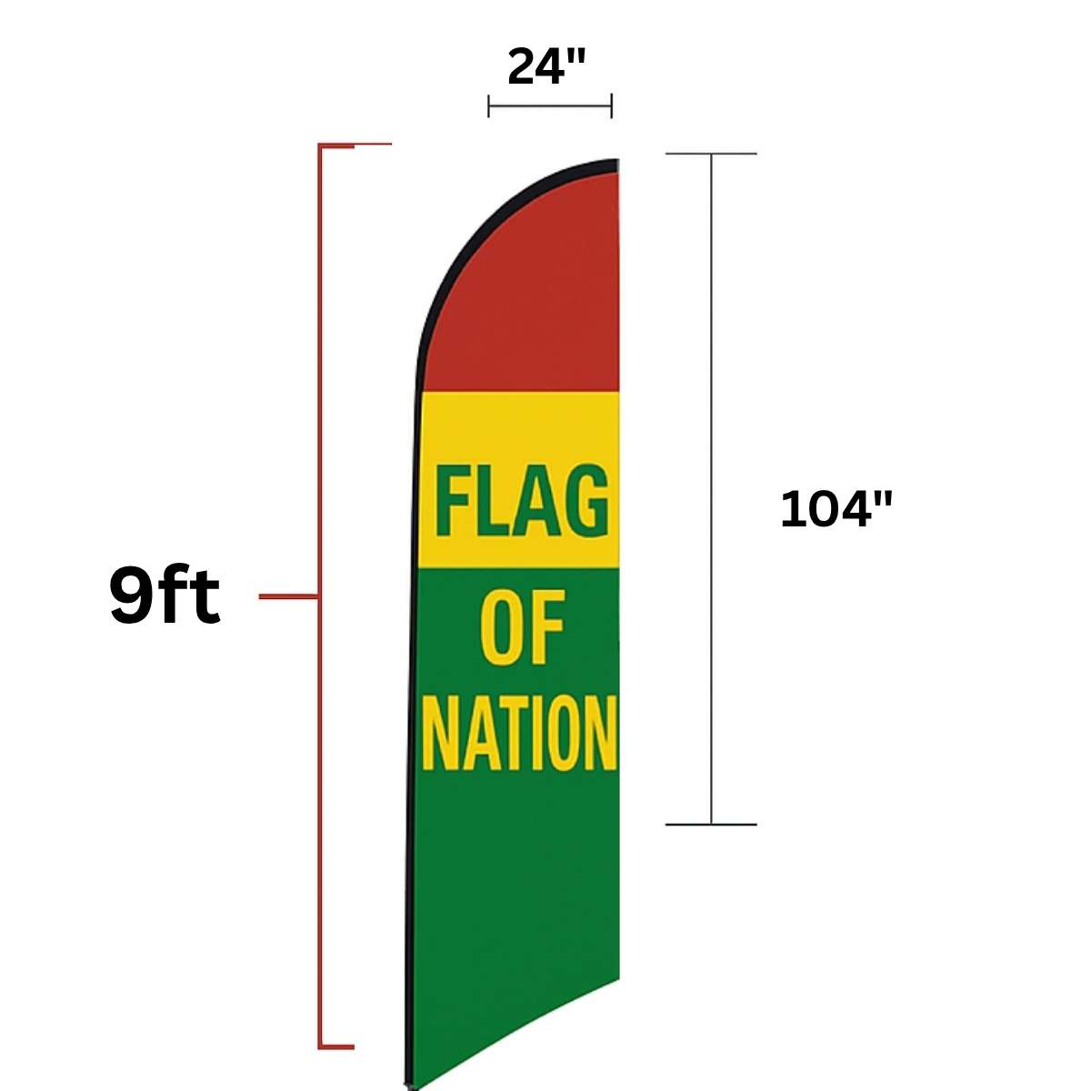 9ft Feather Flag