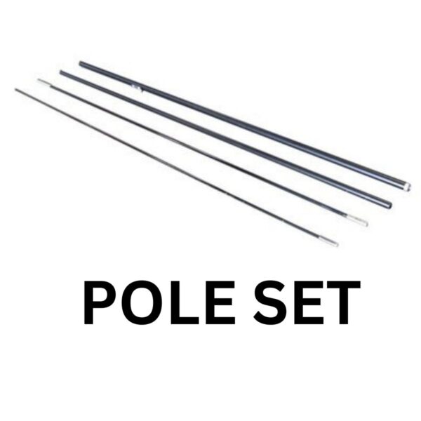 Pole Set Feather Flag of nation