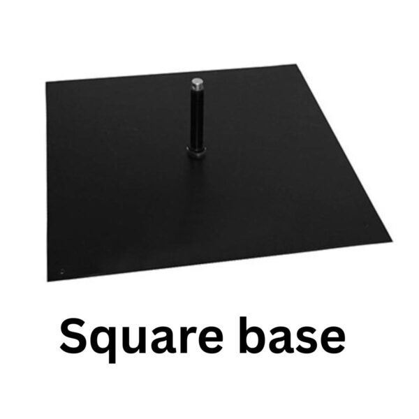 square base feather flag of nation
